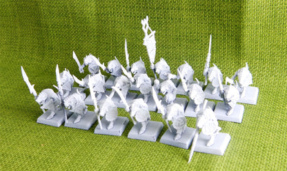 Old World - Skaven Clanrats x 20 Plastic models - Warhammer AoS 40k #EJ