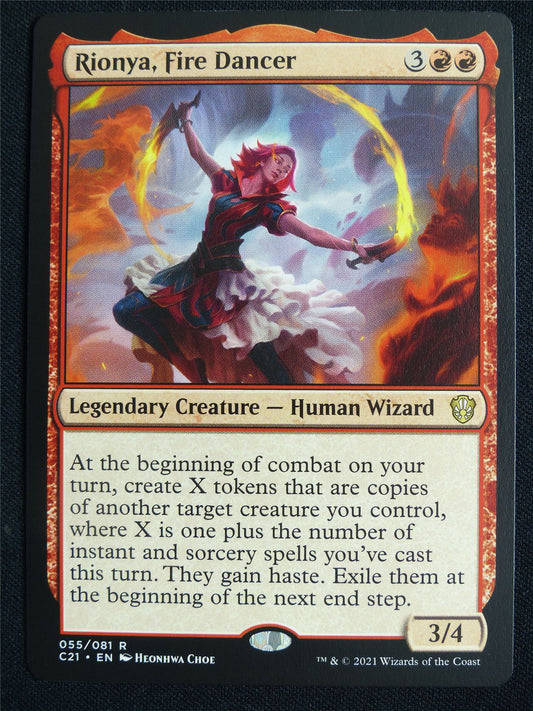 Rionya Fire Dancer - C21 - Mtg Card #3JZ