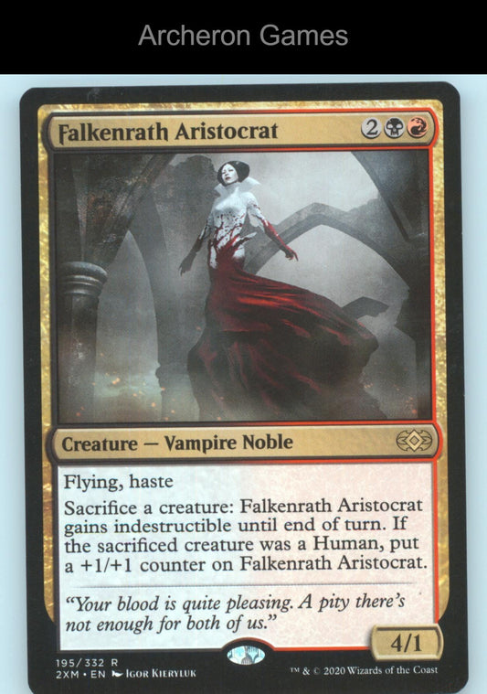 Falkenrath Aristocrat 195 R MTG Card Double Masters