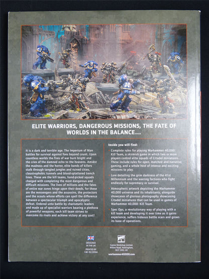 Core Book Kill Team - Warhammer Softback #1Z8