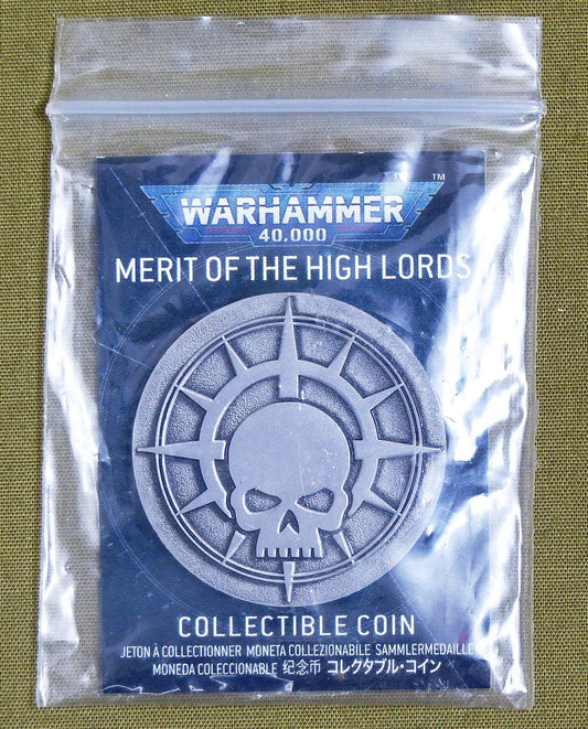 Merit of the High Lords Collectable Coin Limited Edition - Warhammer #4QD