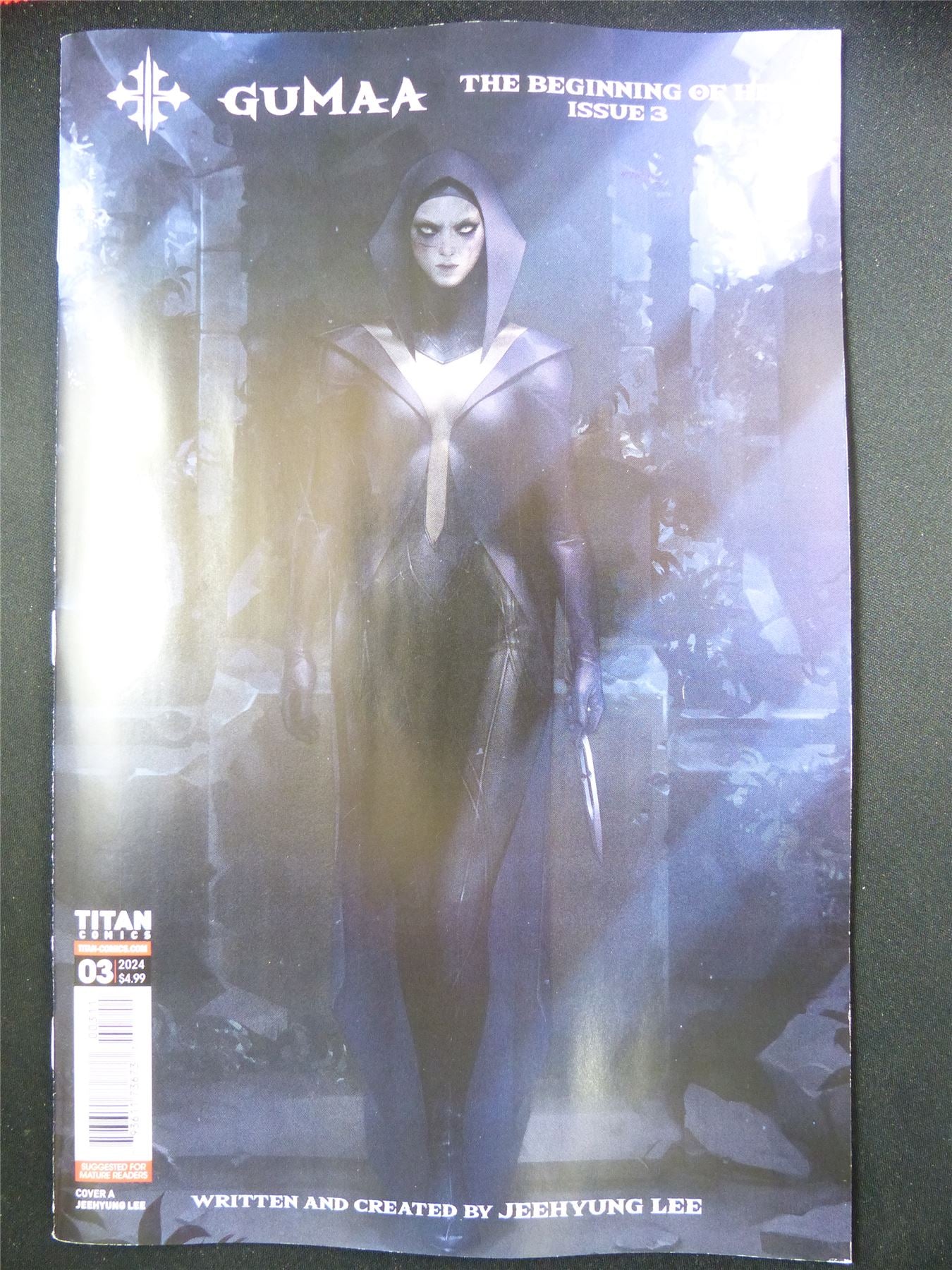 GUMAA The Beginning of Her #3 Cvr A - Feb 2024 Titan Comic #30P