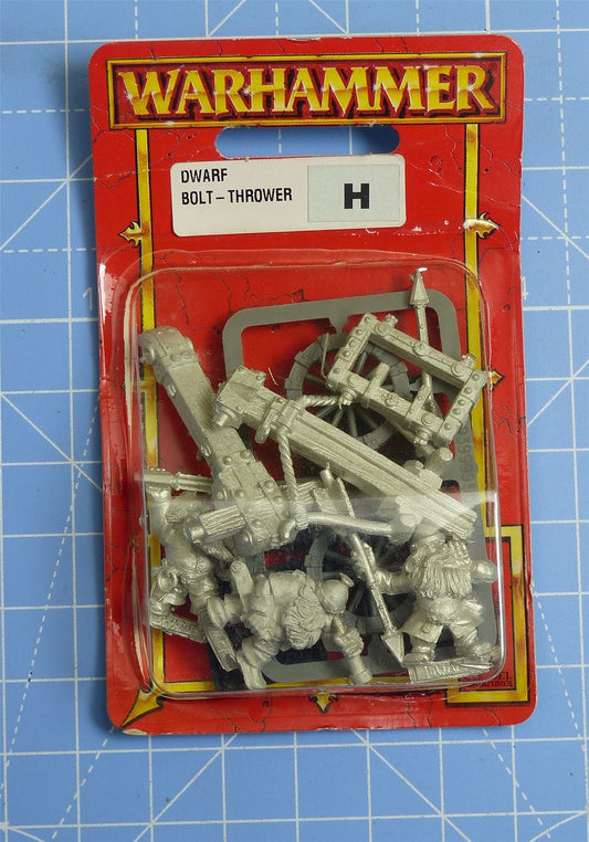 Dwarf Organ Gun Classic Metal Blister - Warhammer Old World #YM