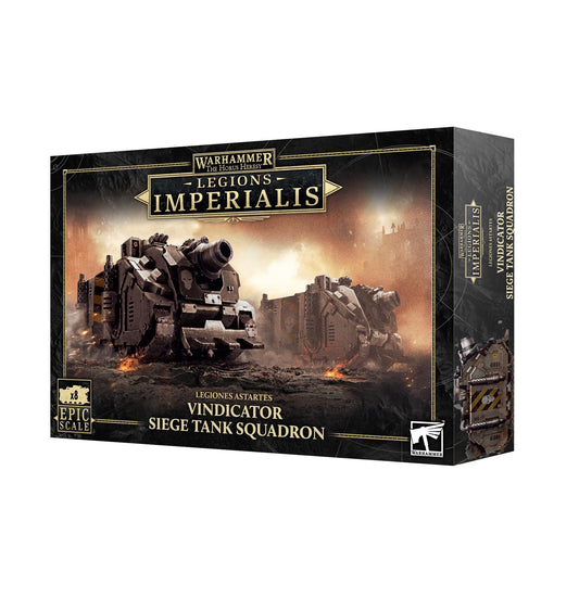 VINDICATOR SIEGE TANK SQUADRON - LEGIONES ASTARTES - WARHAMMER: LEGIONS IMPERIALIS - AVAILABLE 06/09/2025