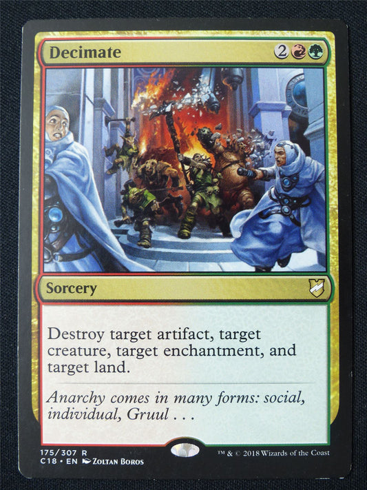 Decimate - C18 - Mtg Card #43S