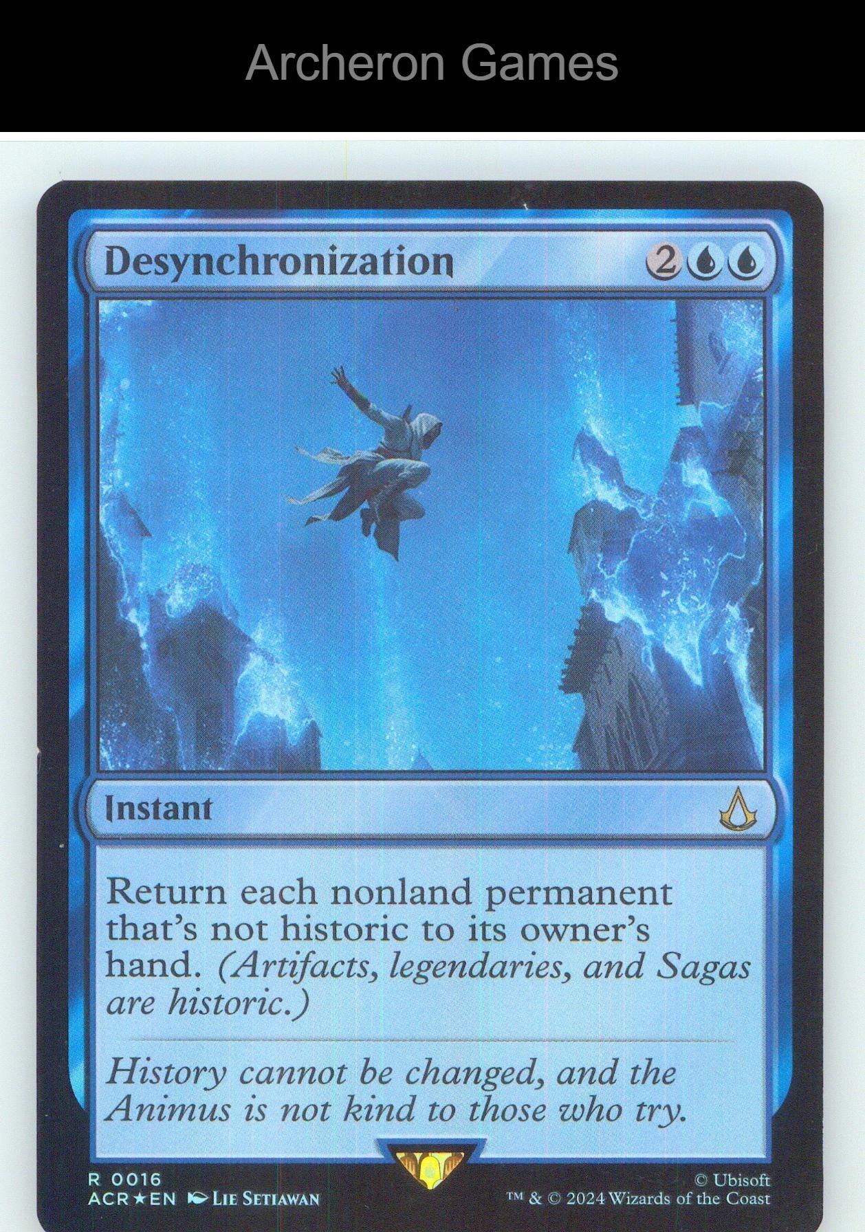 Desynchronization ACR 16 R MTG Card NM/EX+ Foil