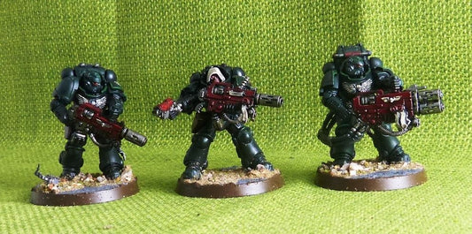 Eradicator Squad - Painted - Dark Angels - Warhammer AoS 40k #HF