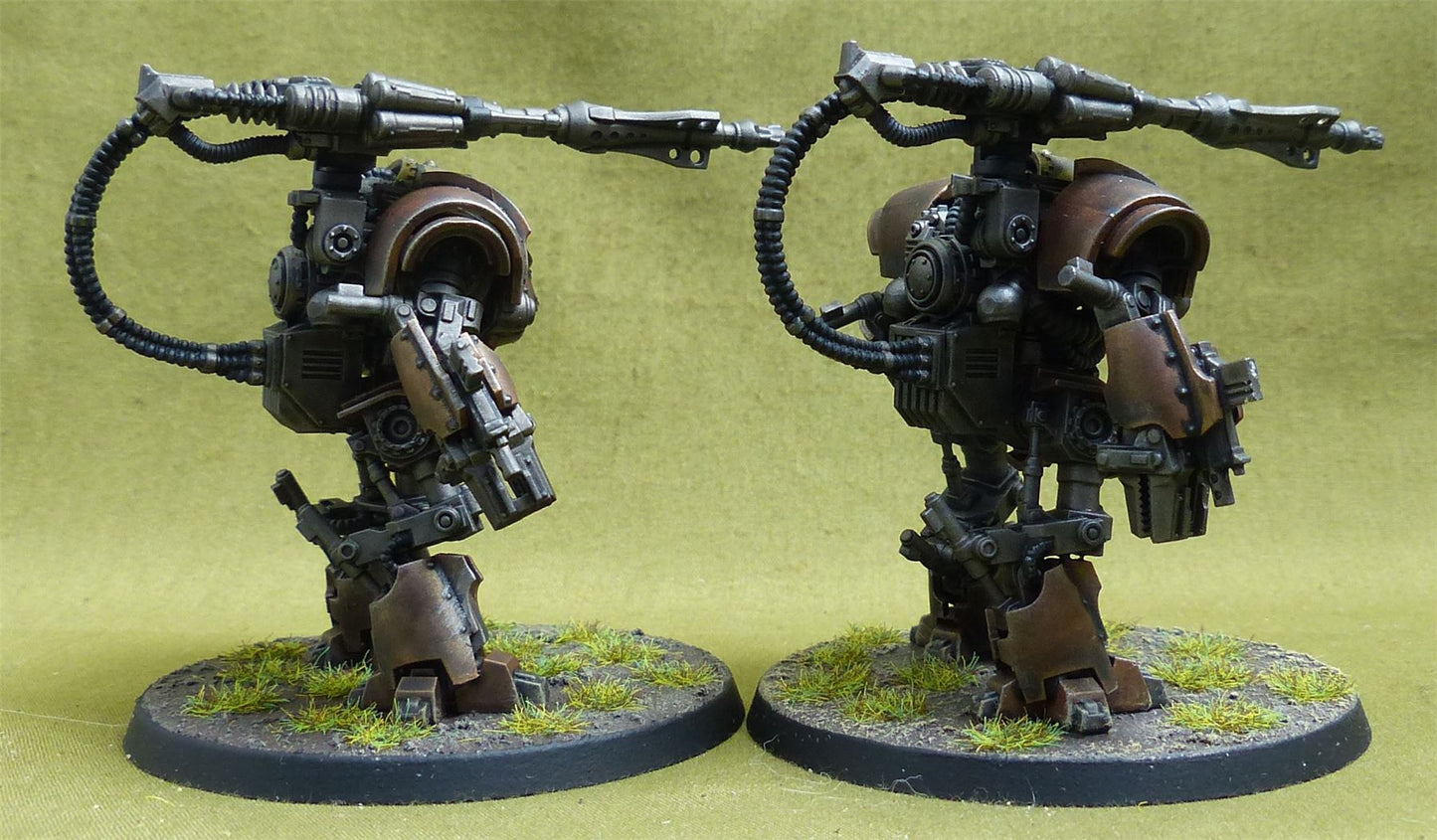 Castellax Battle-automata Maniple painted - Mechanicum - Warhammer Horus Heresy #EP