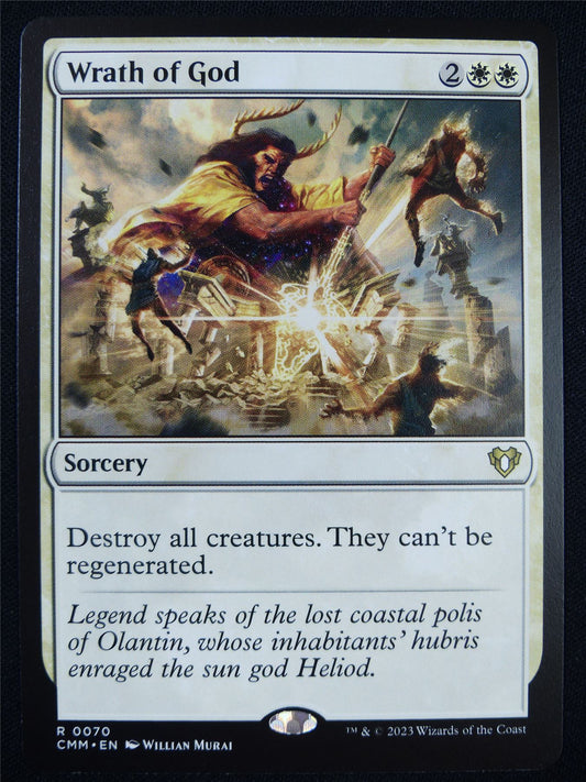 Wrath of God - CMM - Mtg Card #33D