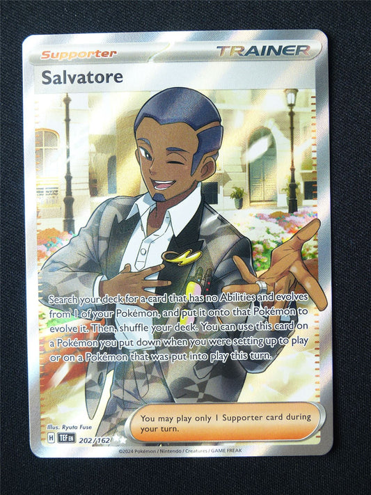 Salvatore 202/162 Textured Holo - Pokemon Card #5TU