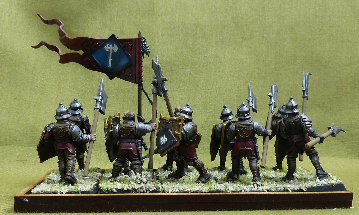 Freeguild Steelhelms painted - Cities of Sigmar - Warhammer AoS #2QU