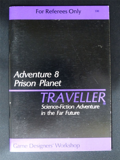 Traveller: Adventure 8 Prison Planet  - Roleplaying Booklet #2TE