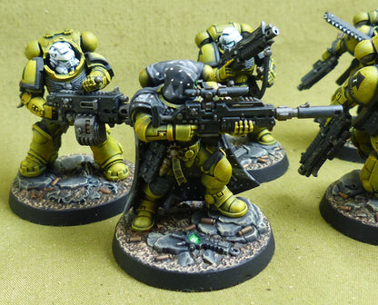 Angels of Death Kill Team painted - Imperial Fist - Warhammer 40K #4Y0