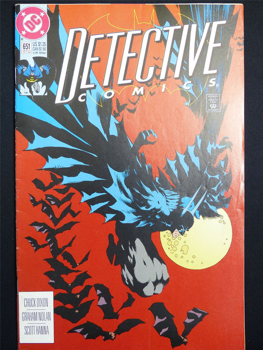 BATMAN: Detective Comics #651 Cvr A Classic - DC Comic #4H3