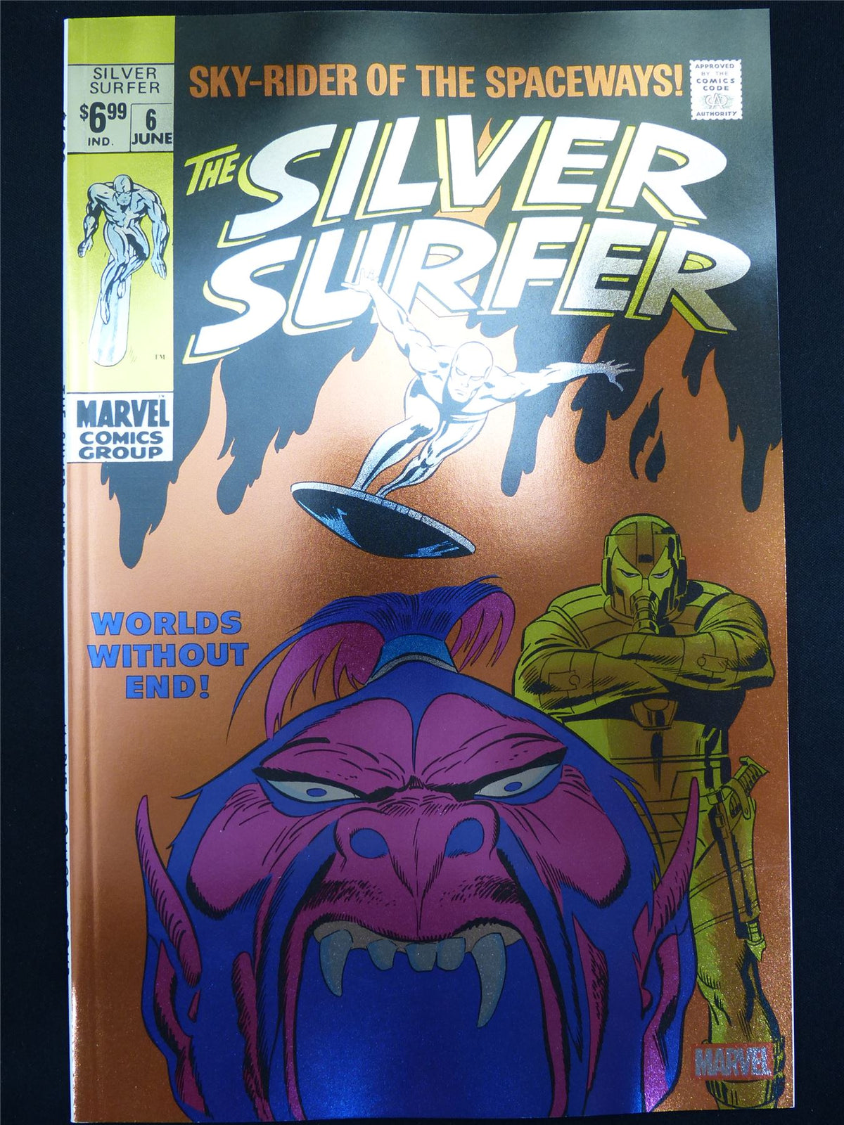 The SILVER Surfer #6 Cvr A Foil Facsimile Edition - Oct 2026 Marvel Comic #3FY