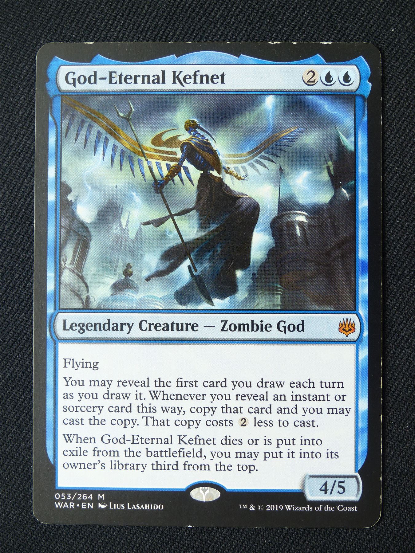 God-Eternal Kefnet played - WAR - Mtg Card #96F