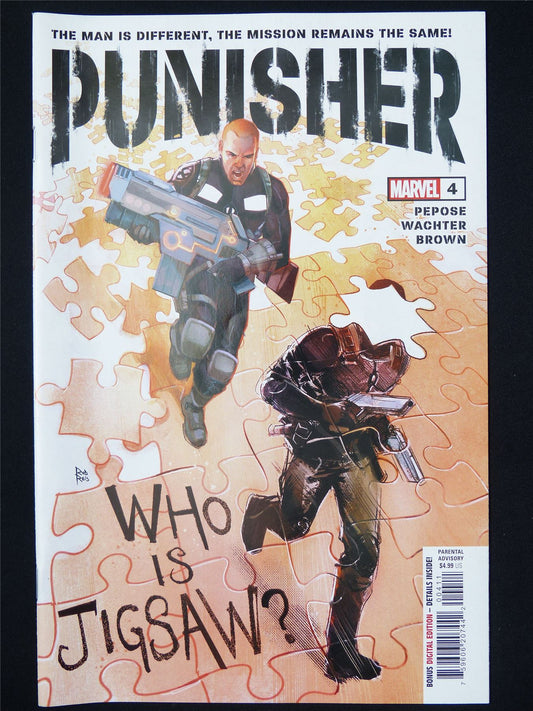 PUNISHER #4 - B&B Marvel Comic #8KY