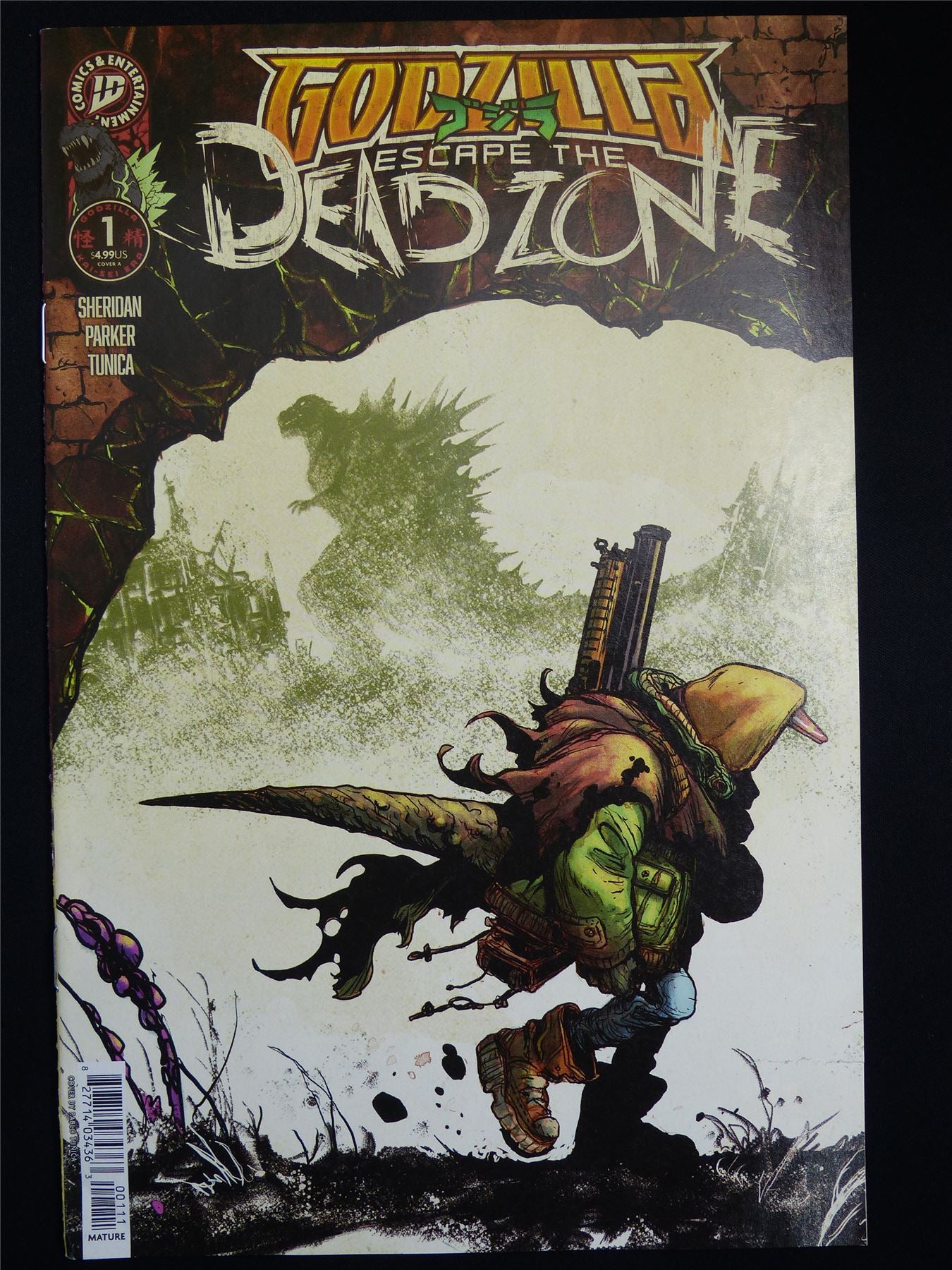 GODZILLA Escape the Deadzone #1 Cvr A - ID Comic #3ZZ