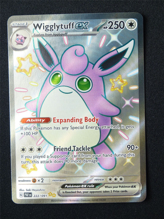 Wigglytuff EX 222/091 Textured Holo - Pokemon Card #5XO