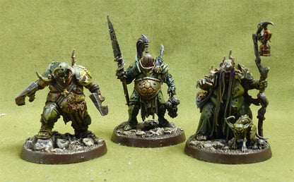 Wurmspat Nurgle Gang painted - Warhammer Underworlds #FA