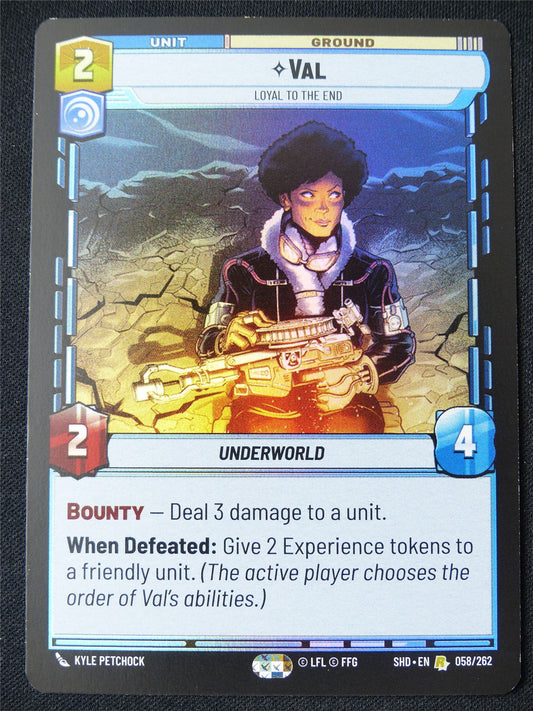 Val 058/262 Foil - Star Wars Unlimited Card #129