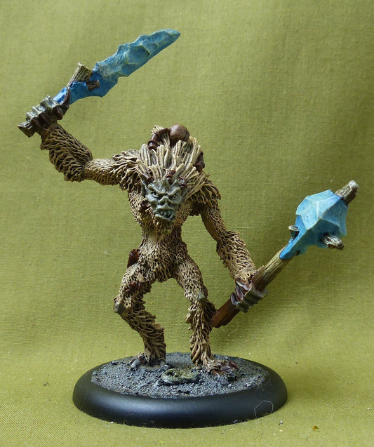 Classic Metal Yhetee painted - Ogor Mawtribe Yeti - Warhammer Old World #37R