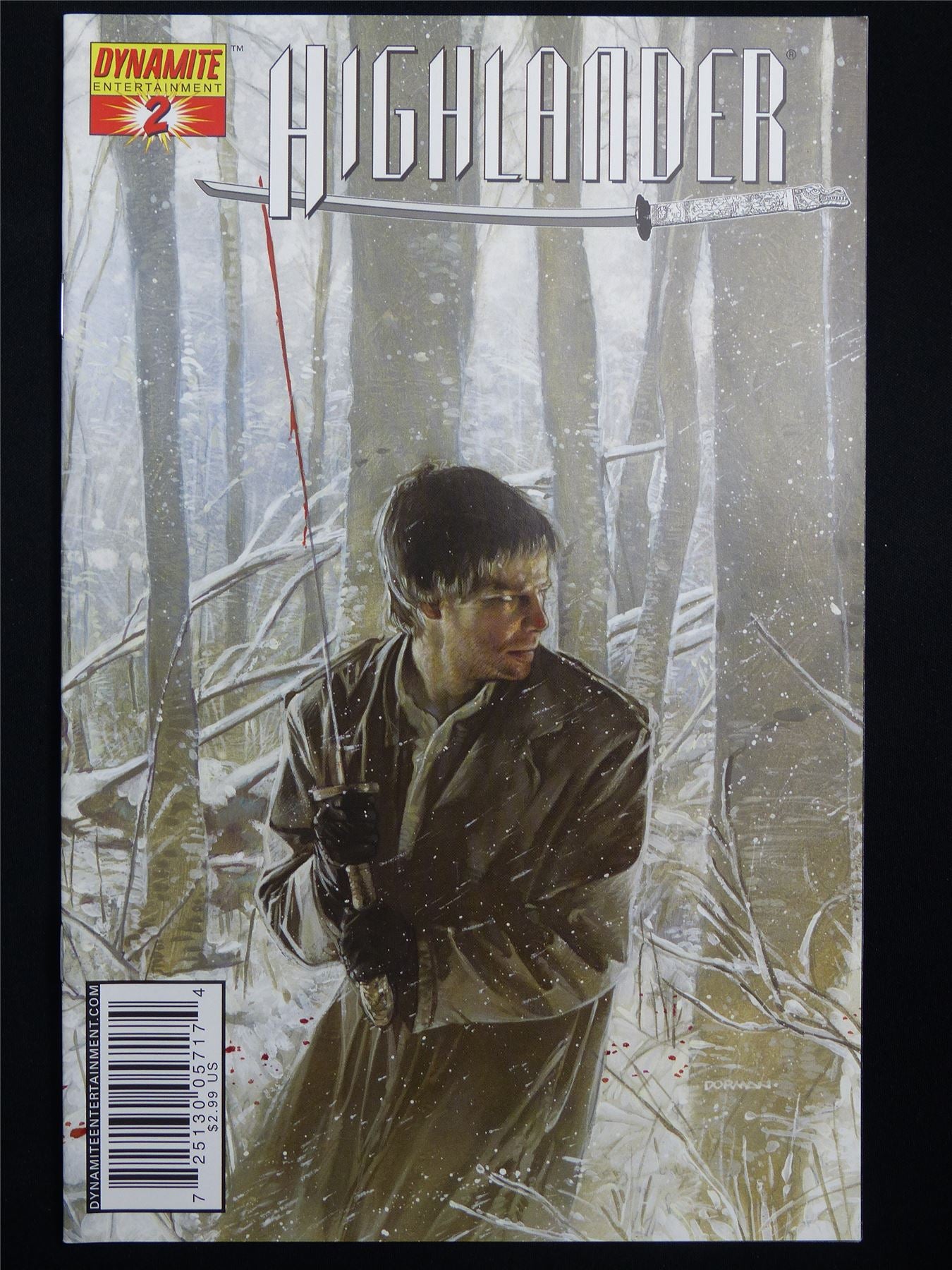HIGHLANDER #2 - Dynamite Comic #335