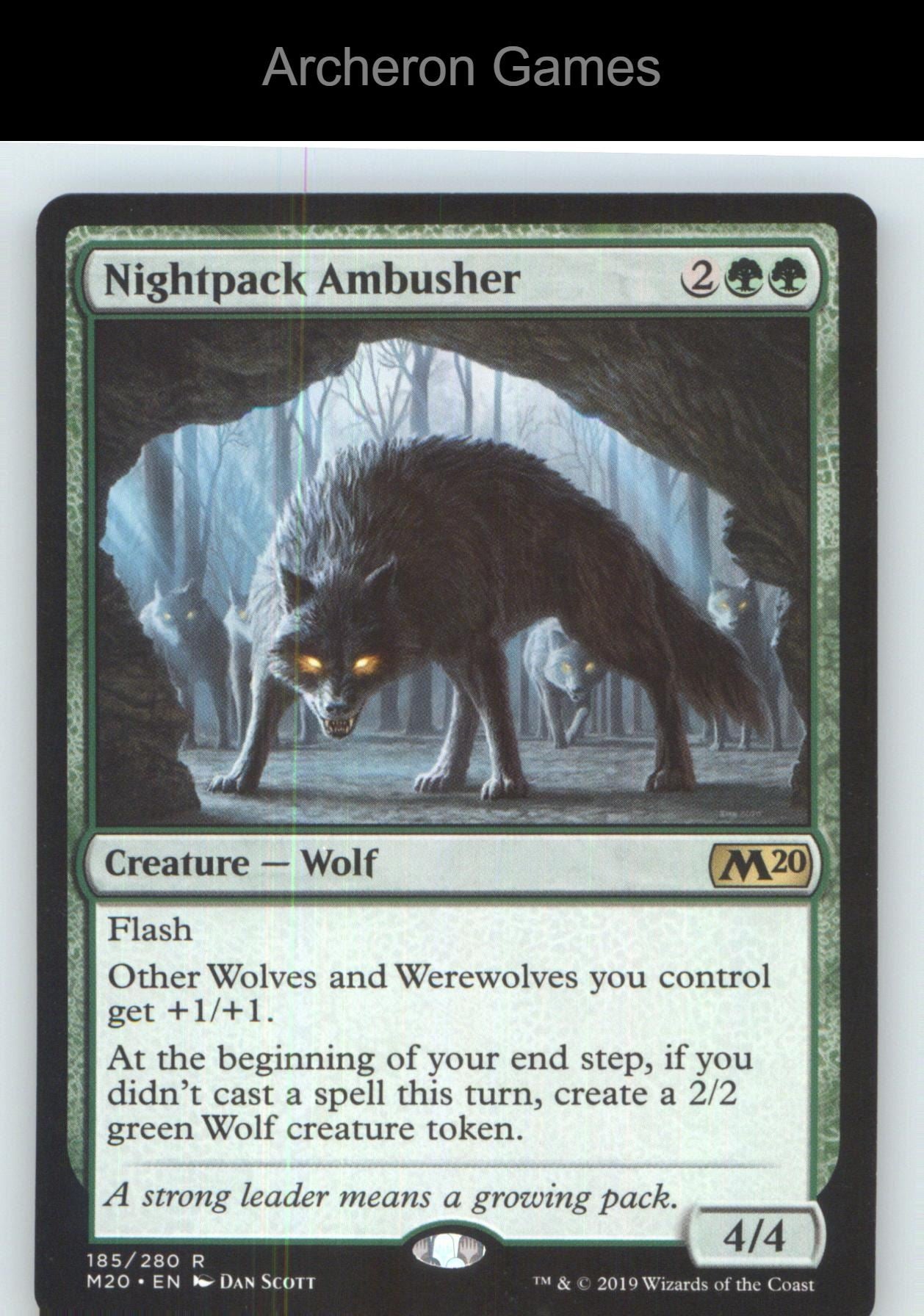 Nightpack Ambusher M20 185 R MTG Card NM/EX+