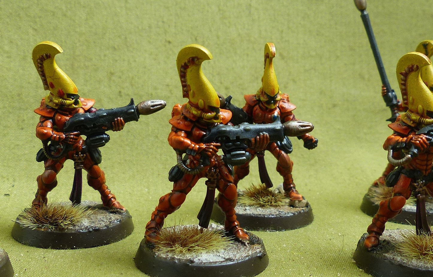 Fire Dragons painted - Aeldari - Warhammer 40K #43L