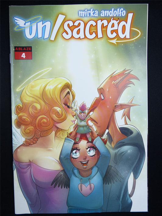 UN/SACRED #4 Cover B - Ablaze Comic #2SW