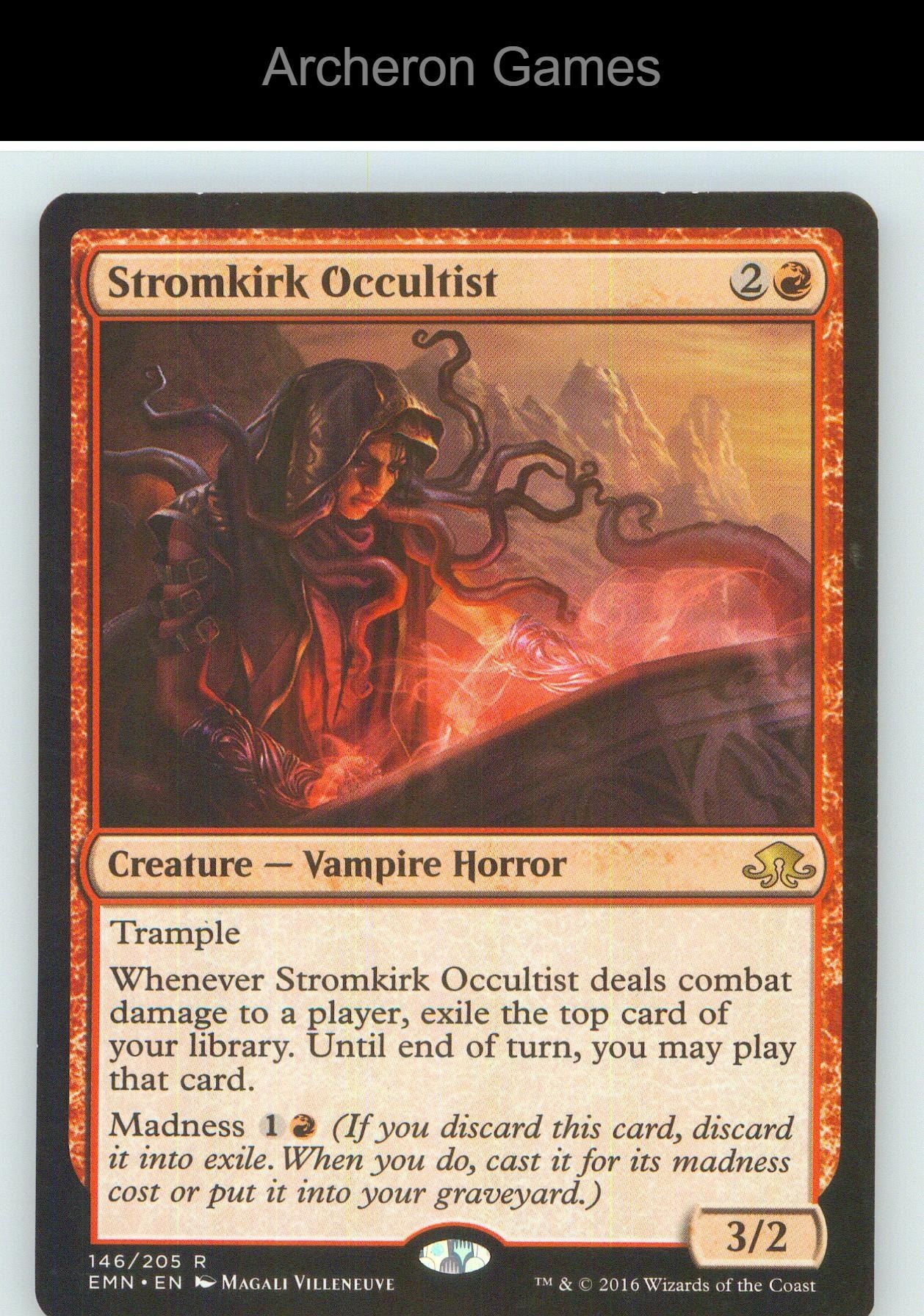 Stromkirk Occultist EMN 146 R MTG Card NM/EX+