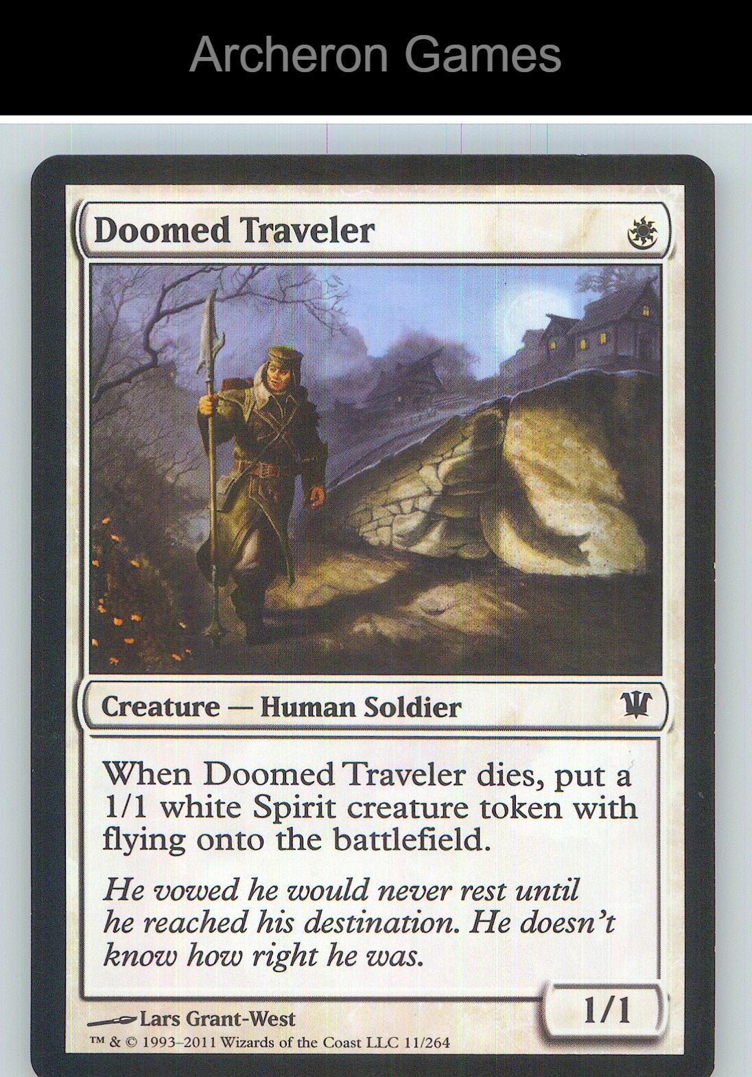 Doomed Traveler SBT 2 C MTG Card NM/EX+
