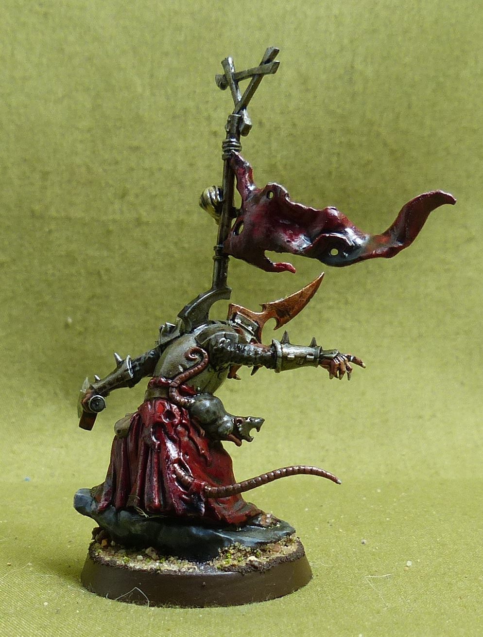 Clawlord painted - Skaven - Warhammer AoS #16G