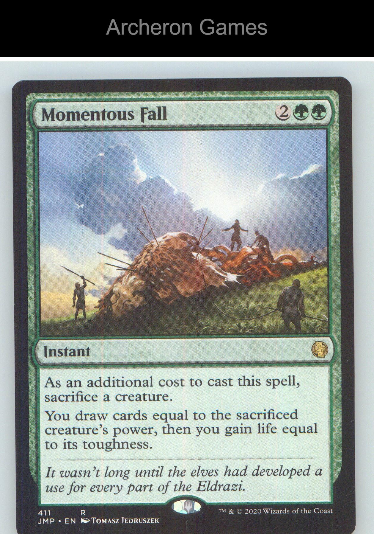 Momentous Fall JMP 411 R MTG Card NM/EX+