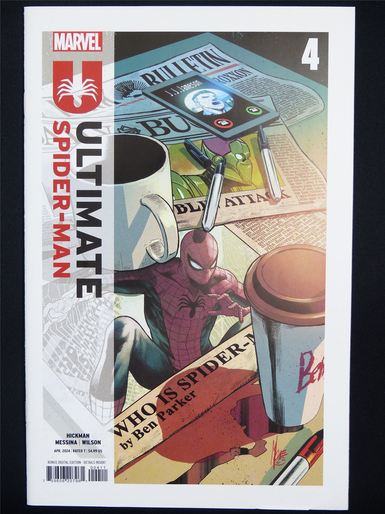 Ultimate SPIDER-MAN #4 - Marvel Comic #2S7