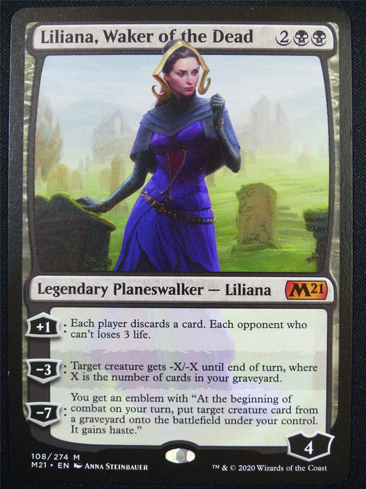 Lilian Waker of the Dead - M21 - Mtg Card #5YD