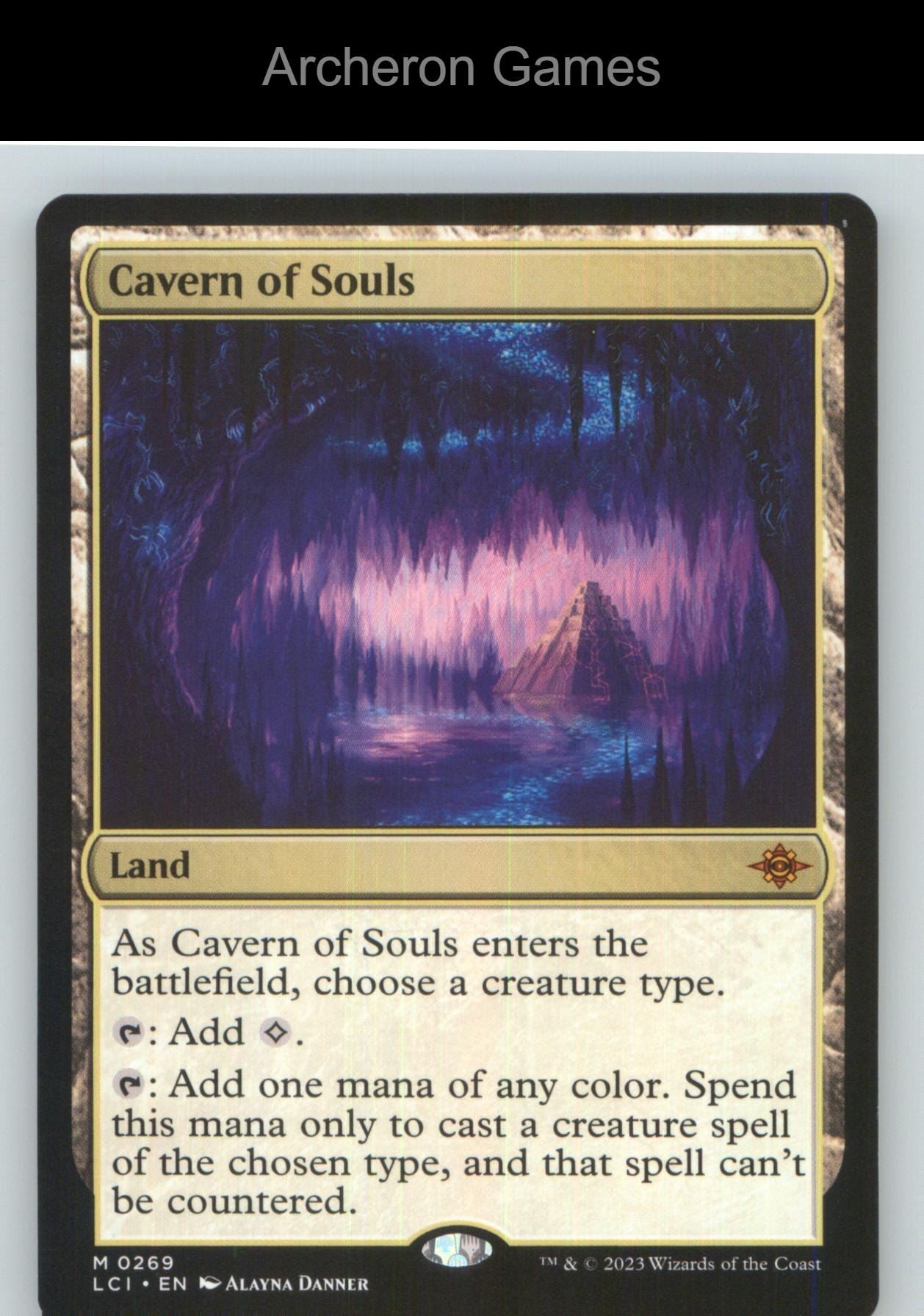 Cavern of Souls (0269) LCI 269 Mythic MTG Card NM/EX+