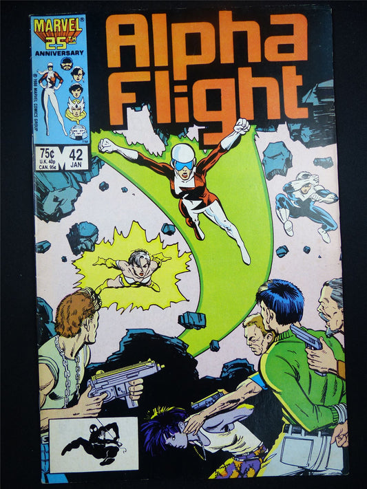 ALPHA Flight #42 - Marvel Comics #LV