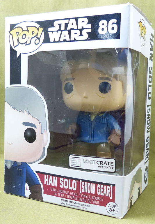 Han Solo Snow Gear 86 - Star Wars - Funko Pop! Figure #6BJ