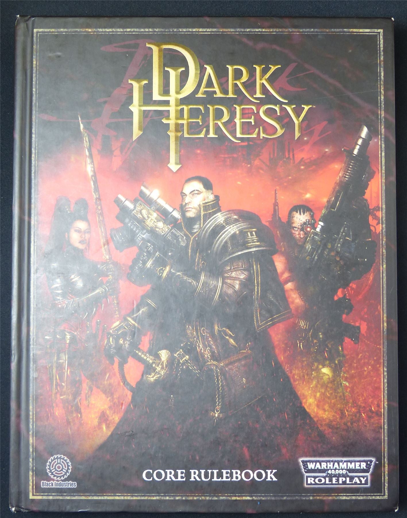Dark Heresy Core Rulebook - Warhammer Roleplay Hardback #VF
