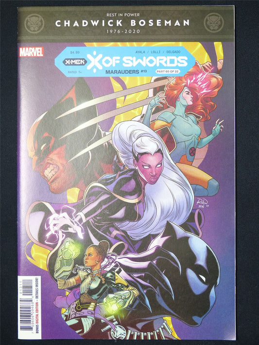 MARAUDERS #13 X of Swords part 5 - B&B Marvel Comic #8I2