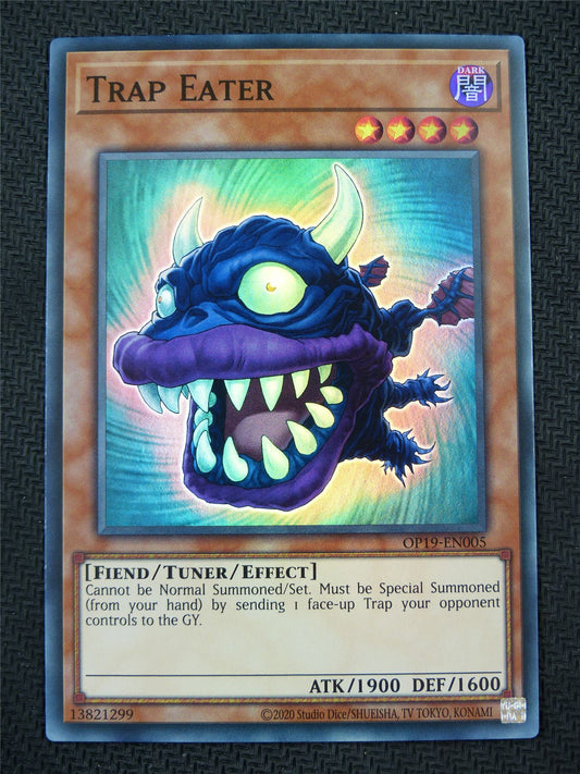 Trap Eater OP19 Super Rare - Yugioh Card #5O0