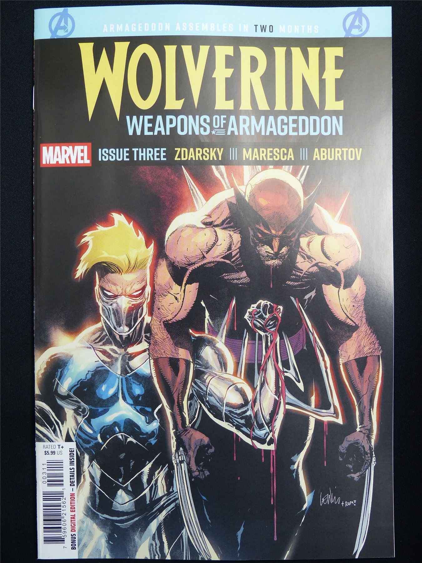 WOLVERINE: Weapons of Armageddon #3 Cvr A - Jun 2026 Marvel Comic #4S1