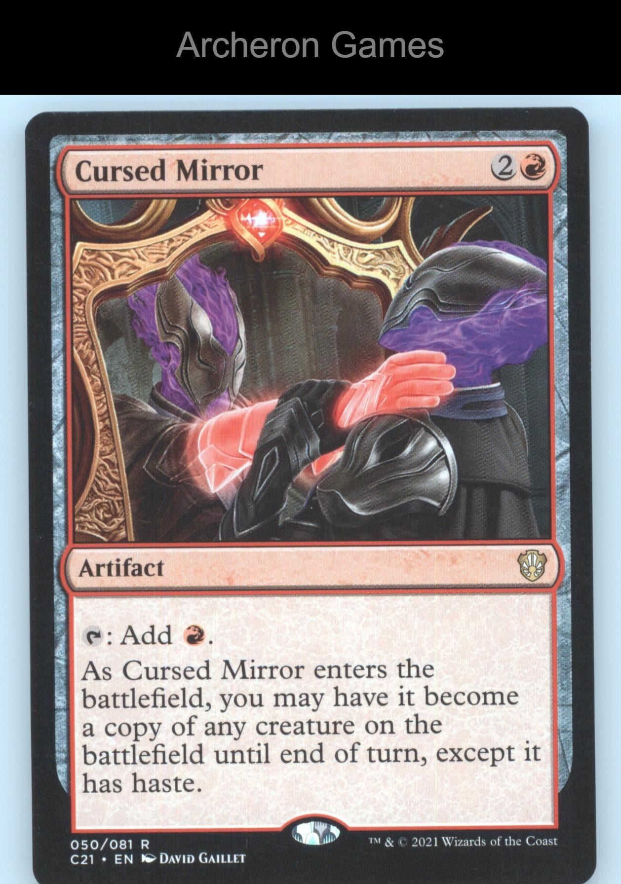 Cursed Mirror 050/081 R MTG Card The List Reprints