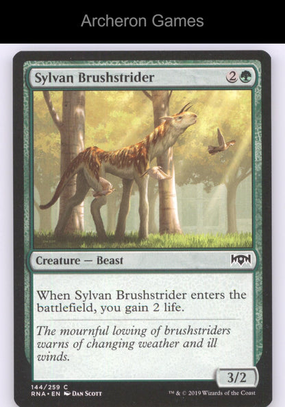 Sylvan Brushstrider 144 C MTG Card Ravnica Allegiance