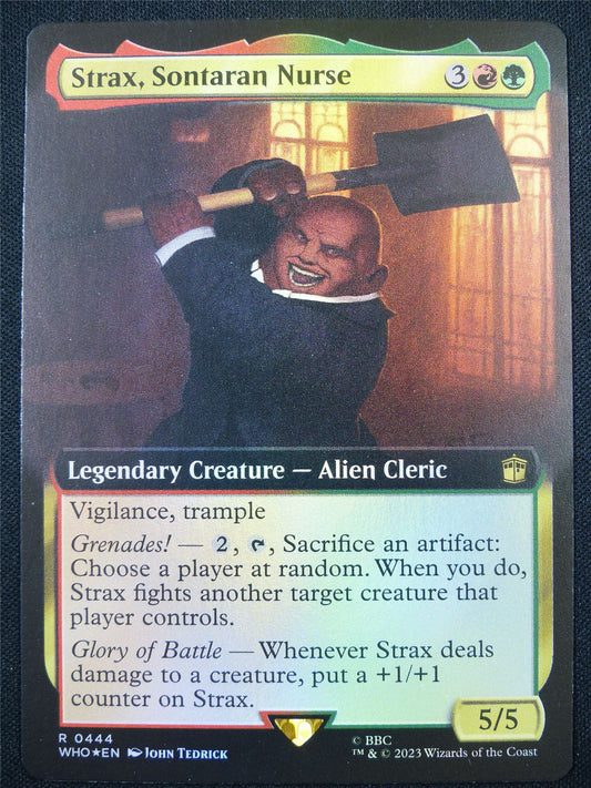 Strax Sontaran Nurse Extended Foil - WHO - Mtg Card #FY