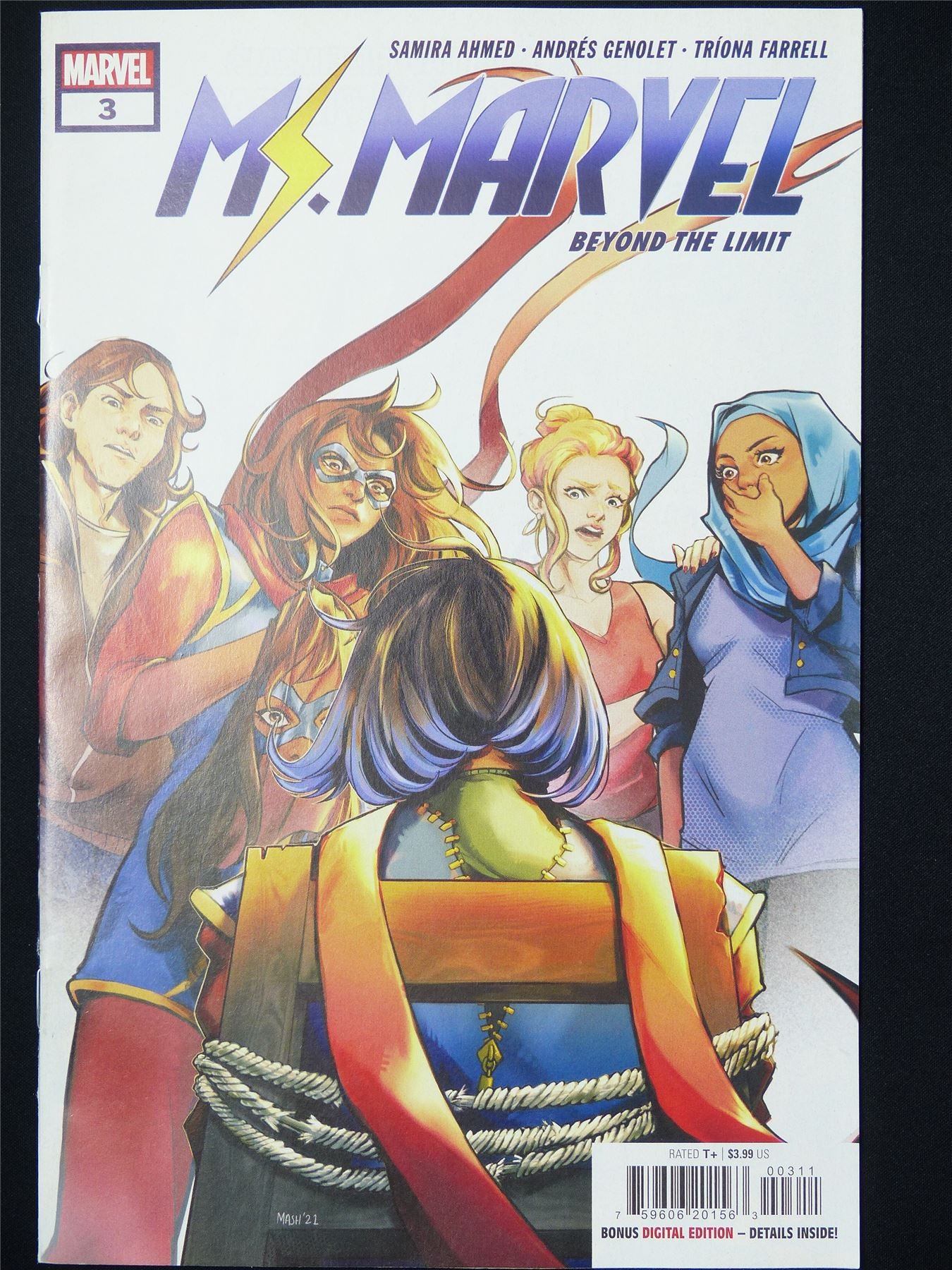MS. Marvel: beyond the Limit #3 - B&B Marvel Comic #7JH