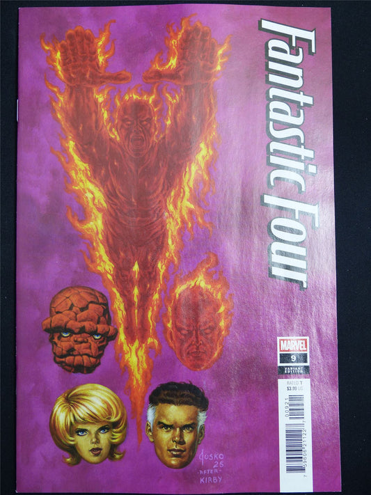 FANTASTIC Four #9 Variant Cvr B - May 2026 Marvel Comic #3ZP