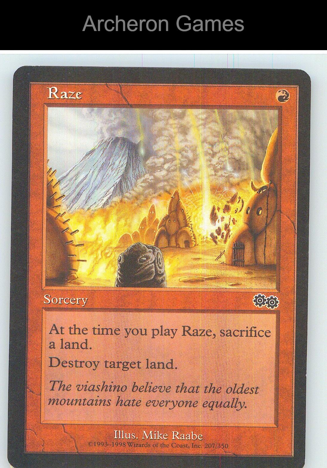 Raze USG 207 C MTG Card NM/EX+