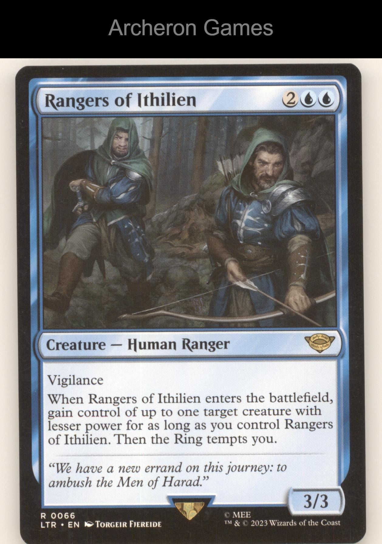 Rangers of Ithilien 66 MTG Card Universes Beyond: Tales of Middle-earth